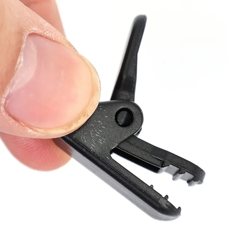 30pcs Outdoor Tent Clips Canopy Clips Reinforced Windproof Tent Clips Buckles Multifunctional Rope Buckles Hook Clips Grommet