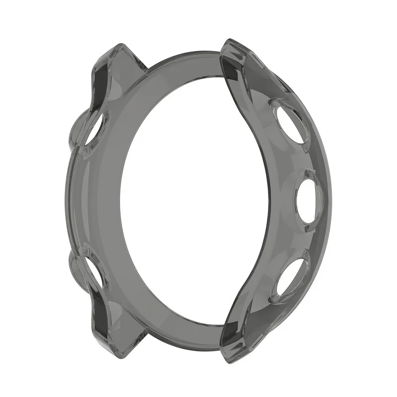 TPU Soft Edge Shell Glass Screen Protector Film Case Frame For Garmin Forerunner 158/55 Fr158 Fr55 Watch Protective Bumper Cover