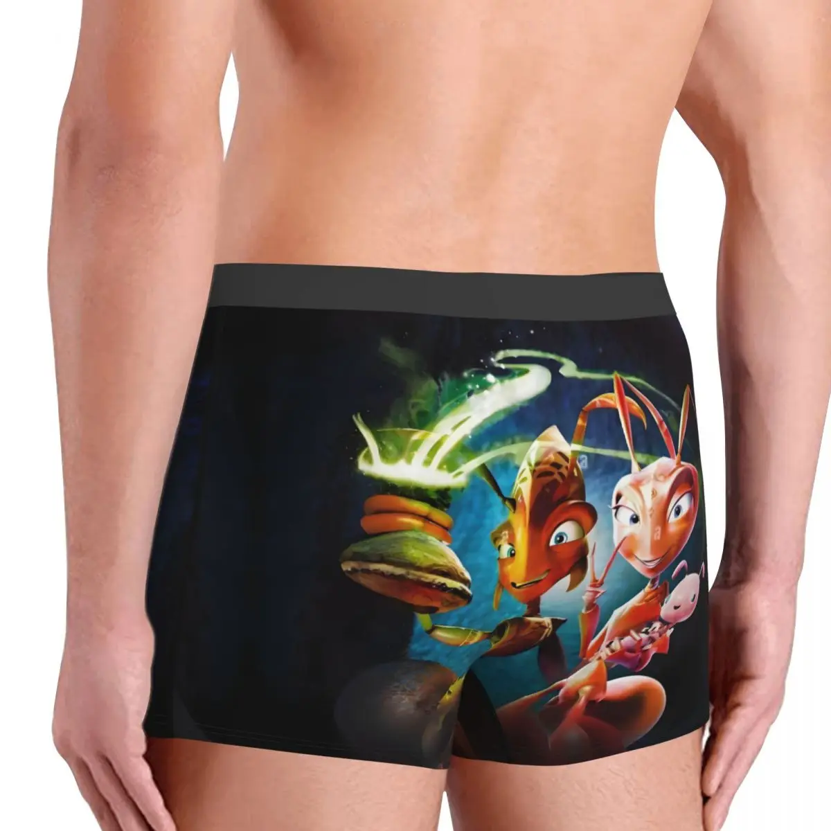 النمل الفتوة الخيال مغامرة فيلم كوميدي الملابس الداخلية الرجال تنفس أنيمي سراويل داخلية للرجال السراويل سراويل لينة السروال للذكور