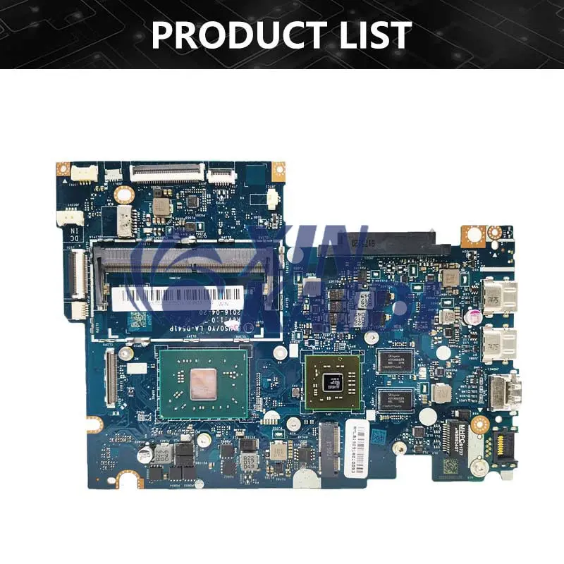 Imagem -04 - Placa-mãe La-d541p para Laptop Lenovo Ideapad Yoga 50014acz 510-14ast com A6-9210 de Cpu A9-9410 100 Totalmente Testado