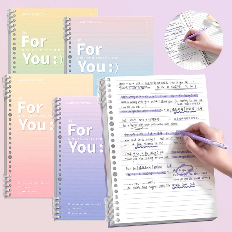 caderno-de-folhas-soltas-b5-a4-60-folhas-120-paginas-a-prova-d'agua-resistente-a-manchas-capa-destacavel-notas-de-estudante-diarios-registros-de-escritorio