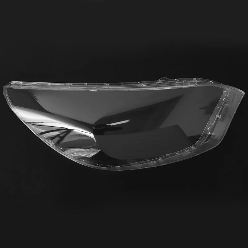 Side Car Headlight Cover Lamp Shell Mask Lampshade Lens Glass Headlamp Cover For Kia Rio Hatchback 2012