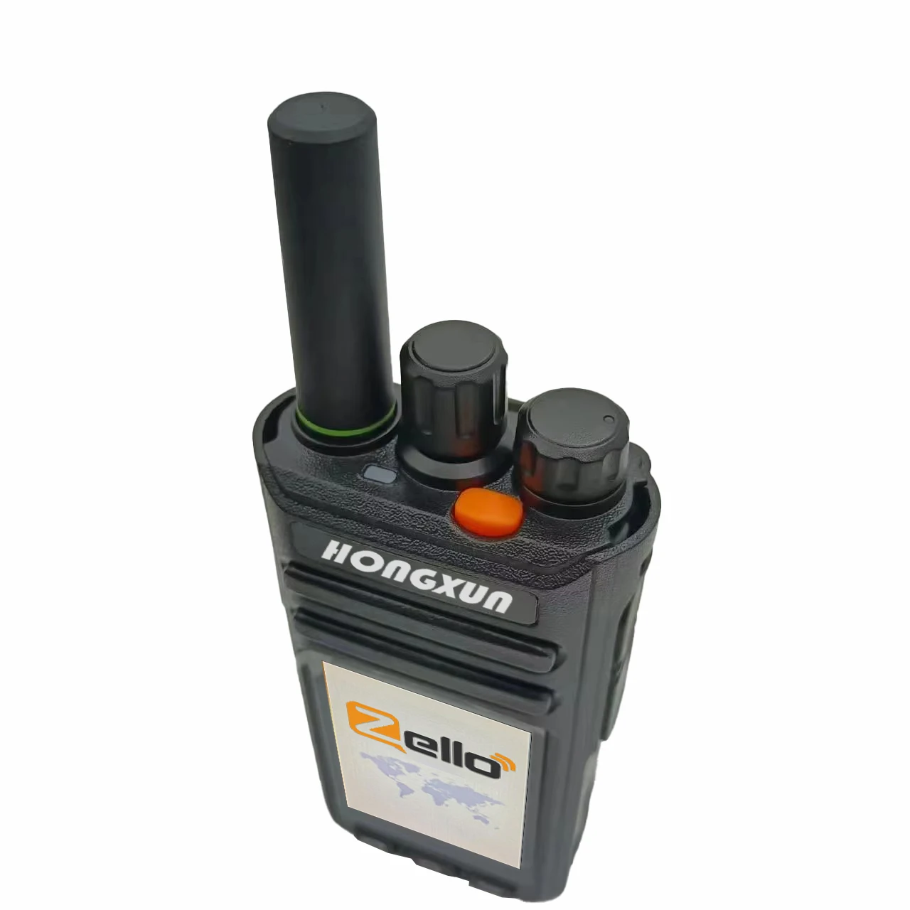 HX-T82 Public Network Walkie-Talkie Zello Platform Compatible Bluetooth Connection SOS Function GPS Positioning Color LCD