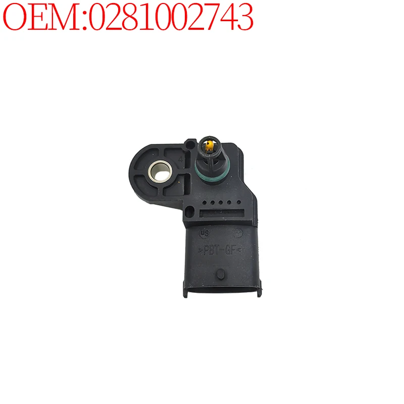 

Excavator Accessories Construction Machinery Parts 0281002743 Intake Air Pressure Sensor for EC210