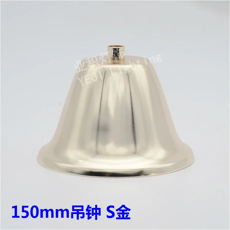 150mm s gold large bell ceiling rose Suitable for Crystal Light candle chandelier pendant lamp Lighting Accessories