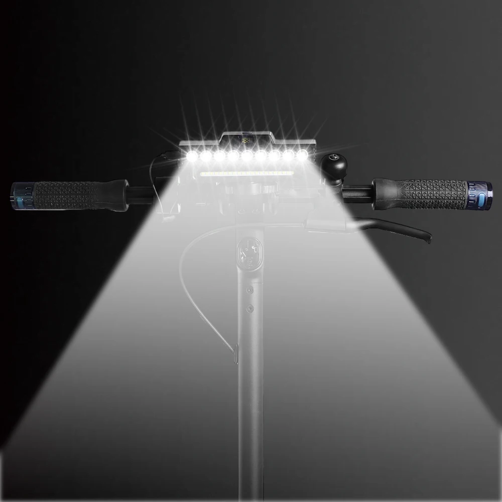 Vordere LED-Leuchte für Elektroroller, Sicherheits-Frontlampe, Wasserdichte Lampe für Ninebot Max G30 G2 G3 und Kugoo – Detail 15