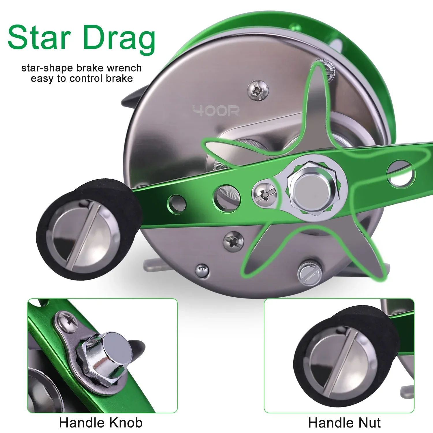 Sougayilang Fishing Slow Jigging Reel Saltwater High Speed 5.3:1 Trolling Boat Fishing Reel Jigging Sea Left/Right Hand Pesca