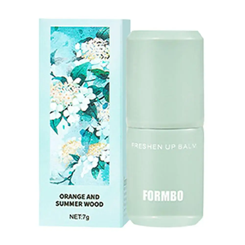 Bastone deodorante solido da 2 pezzi Balsamo profumato solido Bastone deodorante profumato fresco a lunga durata per trucco donna e uomo