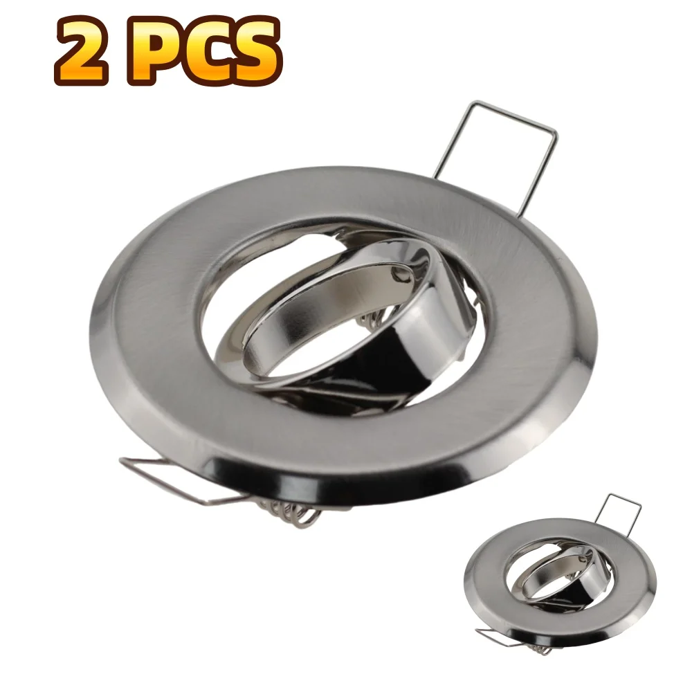 2/5 pçs led recesso holofote gu10 quadro de montagem mr11 varanda cozinha sala estar interior halogênio pontos teto lâmpada luz