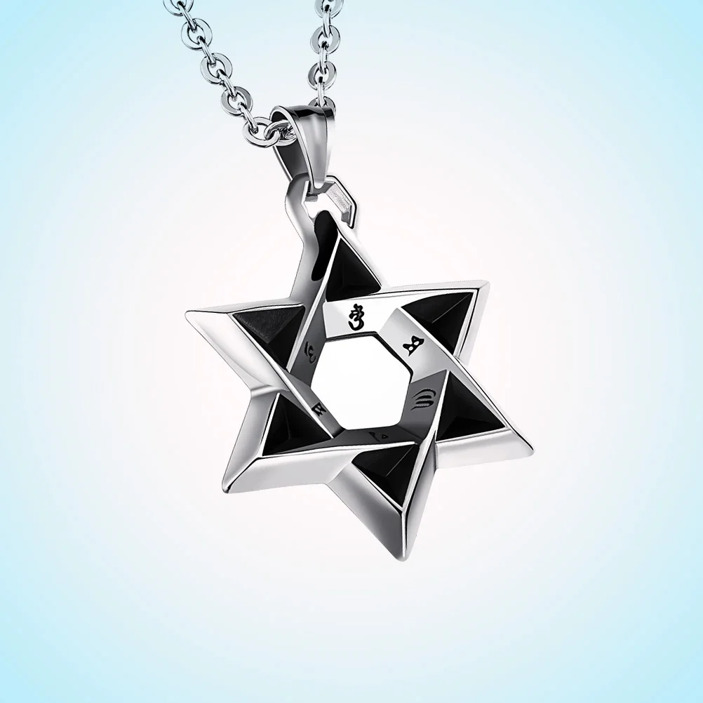 

Punk Style Man Necklace Chain Stainless Steel Corrosion Resistant Punk Necklace for Daily Wear