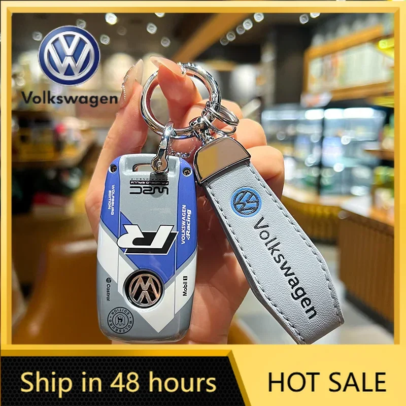 

2026 Hot For VW VOLKSWAGEN ABS Style Car Key Case Cover For VW Volkswagen Polo Tiguan Passat B5 B6 B7 Golf 4 5 6 MK6 Jetta Lavid