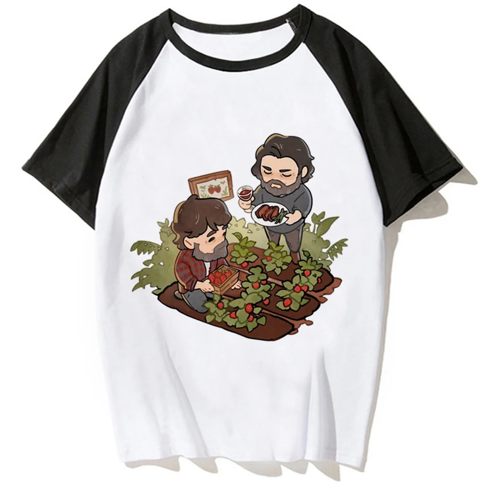 the Last of Us top women funny summer tshirt girl y2k Japanese clothing