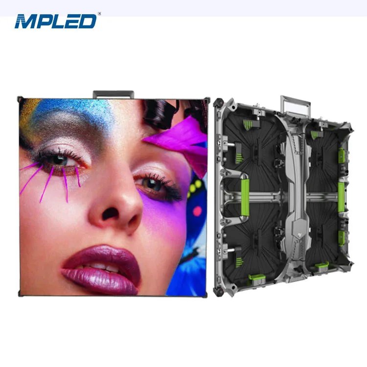 ZJZ MPLED Screen Hd P3.91 Video Wall P4.81 Panel 3.9Mm Camera P4 Indoor Rental Led Display