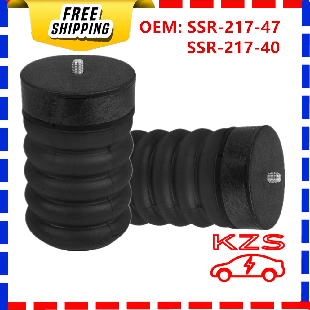 1/2 PCS SSR-217-47 SSR-217-40 Rear Air Helper Spring for Chevrolet Silverado 1500, GMC Sierra 1500