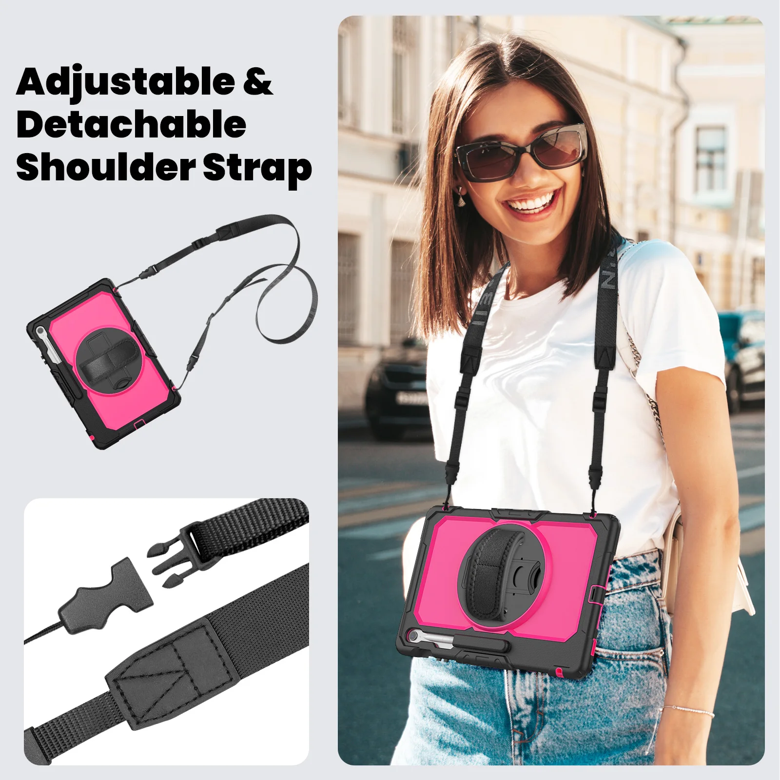 S10 FE + 13.1" Cover Armor Kids Case for Samsung Galaxy S10 FE Plus 13.1 Inch SM-X620 SM-X626B Heavy Shockproof Tablet Funda