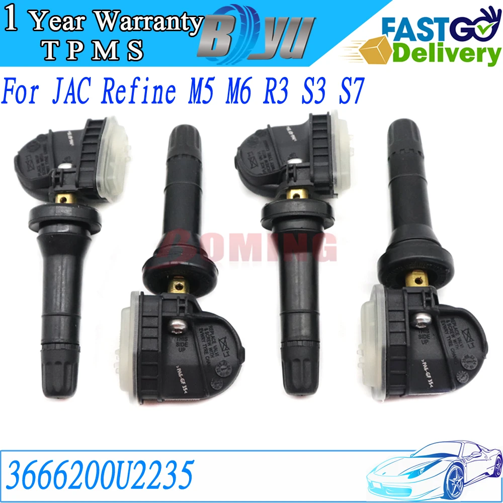 

3666200U2235 Car New TPMS Tire Pressure Monitor Sensor 3666200U1512 For JAC Refine L6MAX M5 M6 R3 S3 S7 T8 For Beijing X7 433MHZ