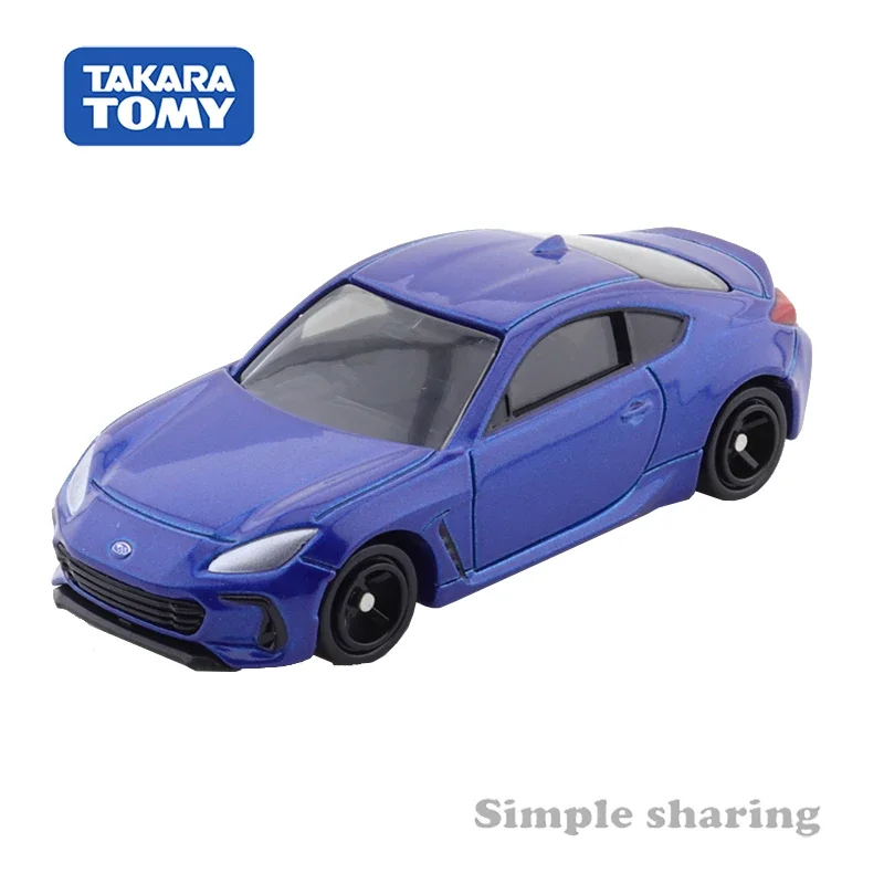 Takara Tomy Tomica No.28 SUBARU BRZ Cars Hot Pop 1:64 coche de juguete de aleación, vehículo de Motor, modelo de Metal fundido a presión para niños