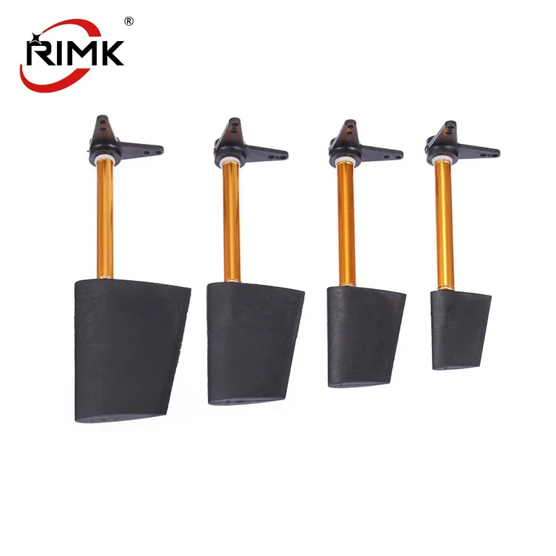 Timón de Nylon de Buena Calidad, Timón de Plástico para Barco RC, Altura 28mm/36mm/44mm/52mm, 90 Grados o 180 Grados o Brazo Único