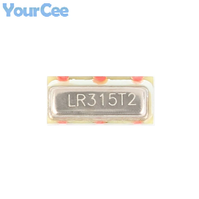 20pcs/10pcs LR315T2 315Mhz LR433T2 433Mhz Crystal Oscillator SMD Sound Table Quartz Resonator 7*3mm 3Pin 315.00 433.92 mhz