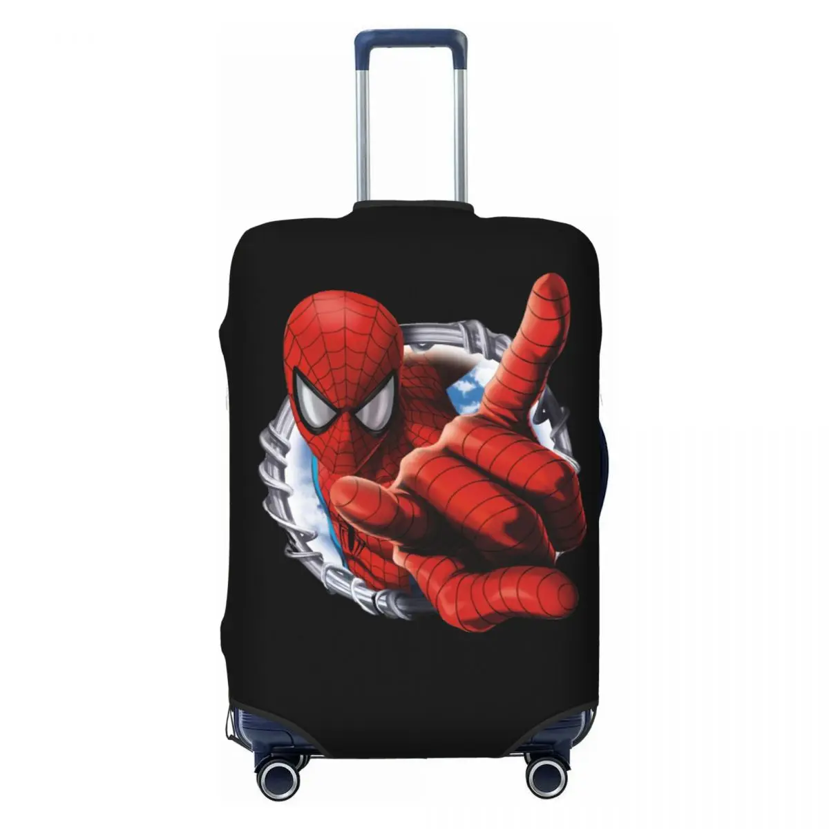 

Custom Spider Man Cartoon Superhero Luggage Cover Fashion Suitcase Protector Covers Suit For 18-32 inch