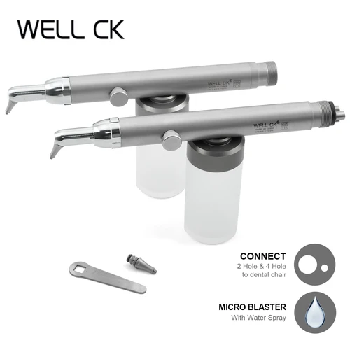 WELL CK-Microinterfaz de óxido de aluminio Dental, micrograbador, pistola de alúmina para chorro de arena, pulidor de abrasión de aire, herramientas de odontología