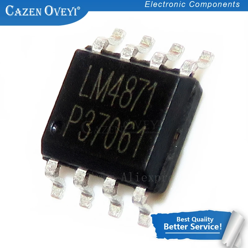 

IC Chipset 10pcs/lot LM4871MX SOP8 LM4871 SOP 4871 SOP-8 In Stock
