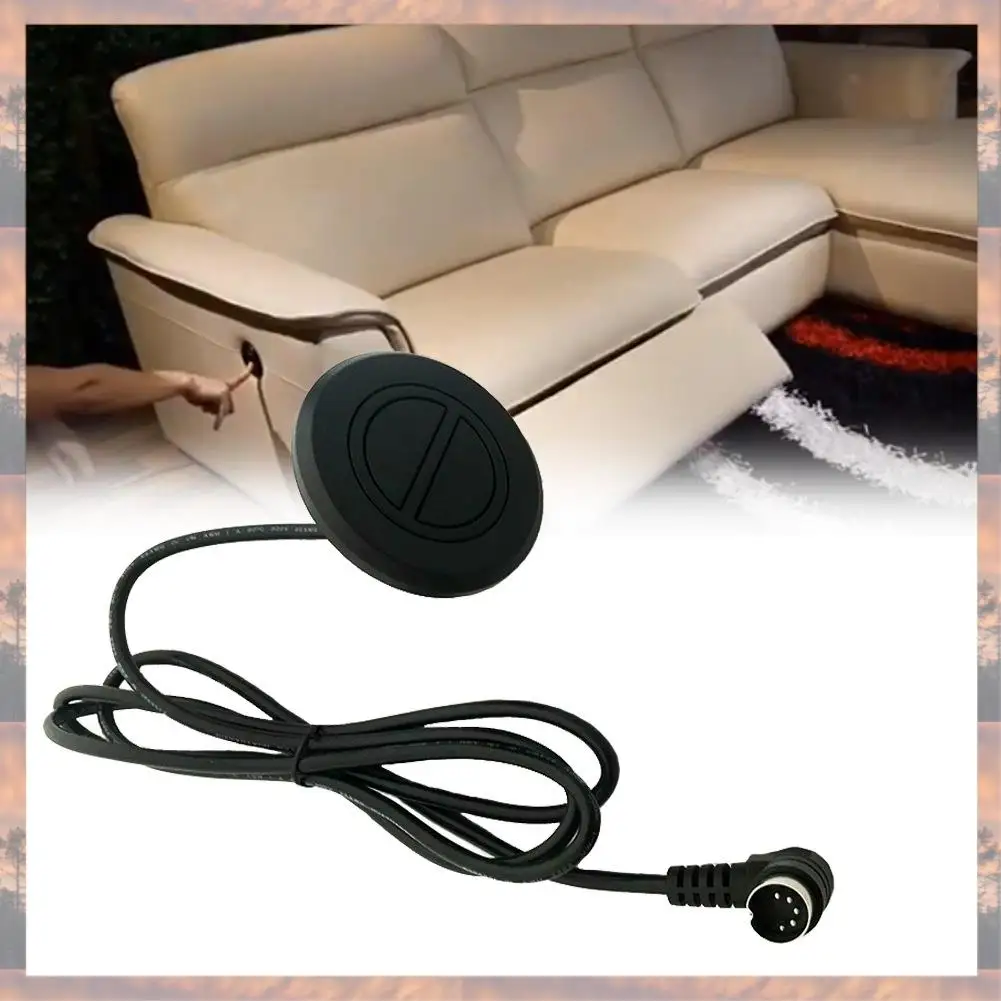 2025 الاتجاه كرسي كهربائي التبديل 2 زر 5 دبابيس مفتاح يدوي مستدير للأجهزة المنزلية سرير قابل للتعديل رفع الكراسي كراسي #1