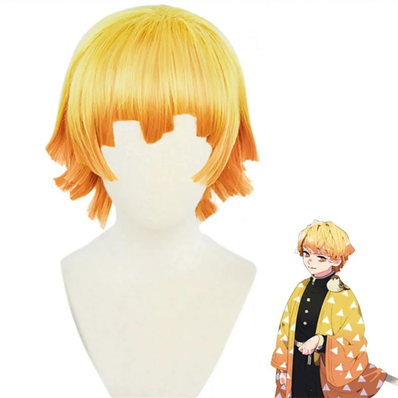 High Quality Anime Uzui Tengen Kochou Kanae Kamado Nezuko Kanroji Mitsuri Rui Hashibira Inosuke Sabito Cosplay Wig