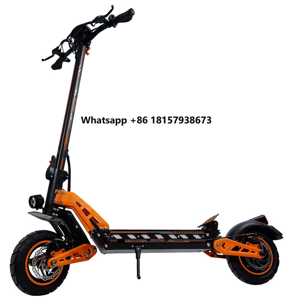 

Warehouse Stock Dual Motor off Road Escooter Foldable Electrique Patinete Trottinette Elektrikli E Electric Scooter for Adult