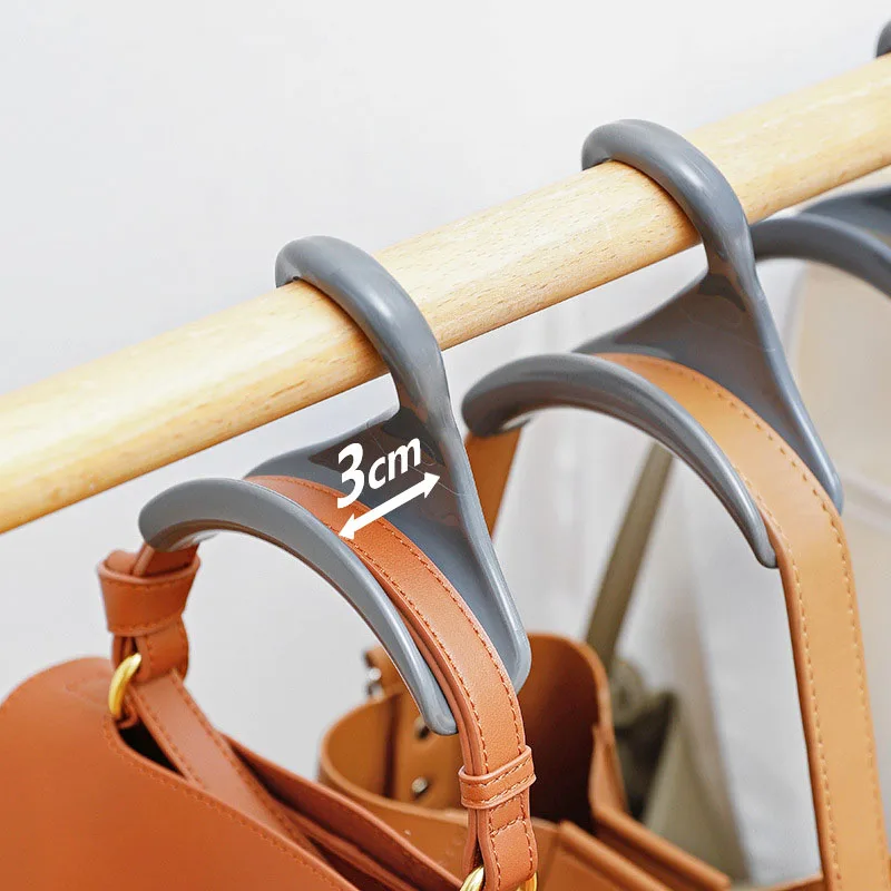Ins Arch Bag Hanger Hook Wardrobe Rack Multi-purpose Closet Cloth Handbag Holder Hook Hanging Storage Rack Hat Scarves Shelf
