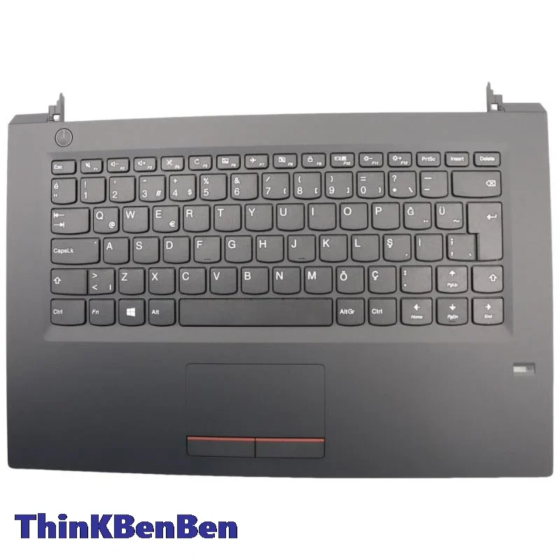 

TR Turkish Black Keyboard Upper Case Palmrest Shell Cover For Lenovo V310 14 14ISK 14IKB 5CB0L59454