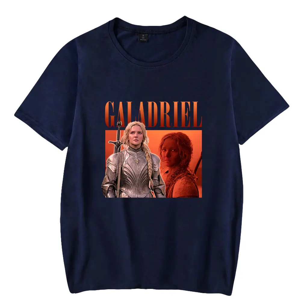 

2026 Rings of Power Tshirt Crewneck Short Sleeve Men Women T-shirt Harajuku Streetwear American Tv Series Unisex Clothes