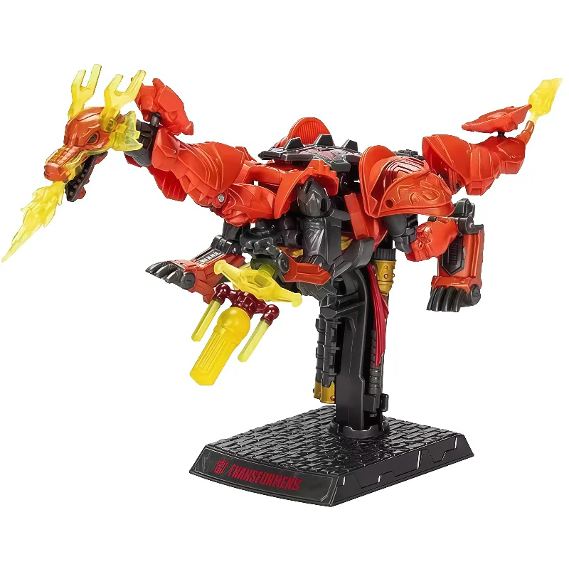 In Voorraad Hasbro Transformers Speelgoed 2024Het Jaar van De Loong Limited Edition Crimsonflame Vervorming Robot Model Verzamel Speelgoed