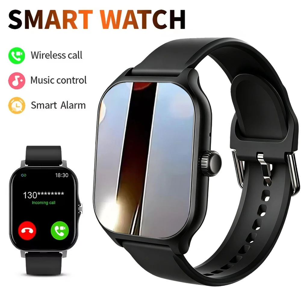 New Smart Watch 1.88-inch HD Display Bluetooth Calling Heart Rate Activity Tracking Sport Smartwatch Men Women Holiday Gift H10