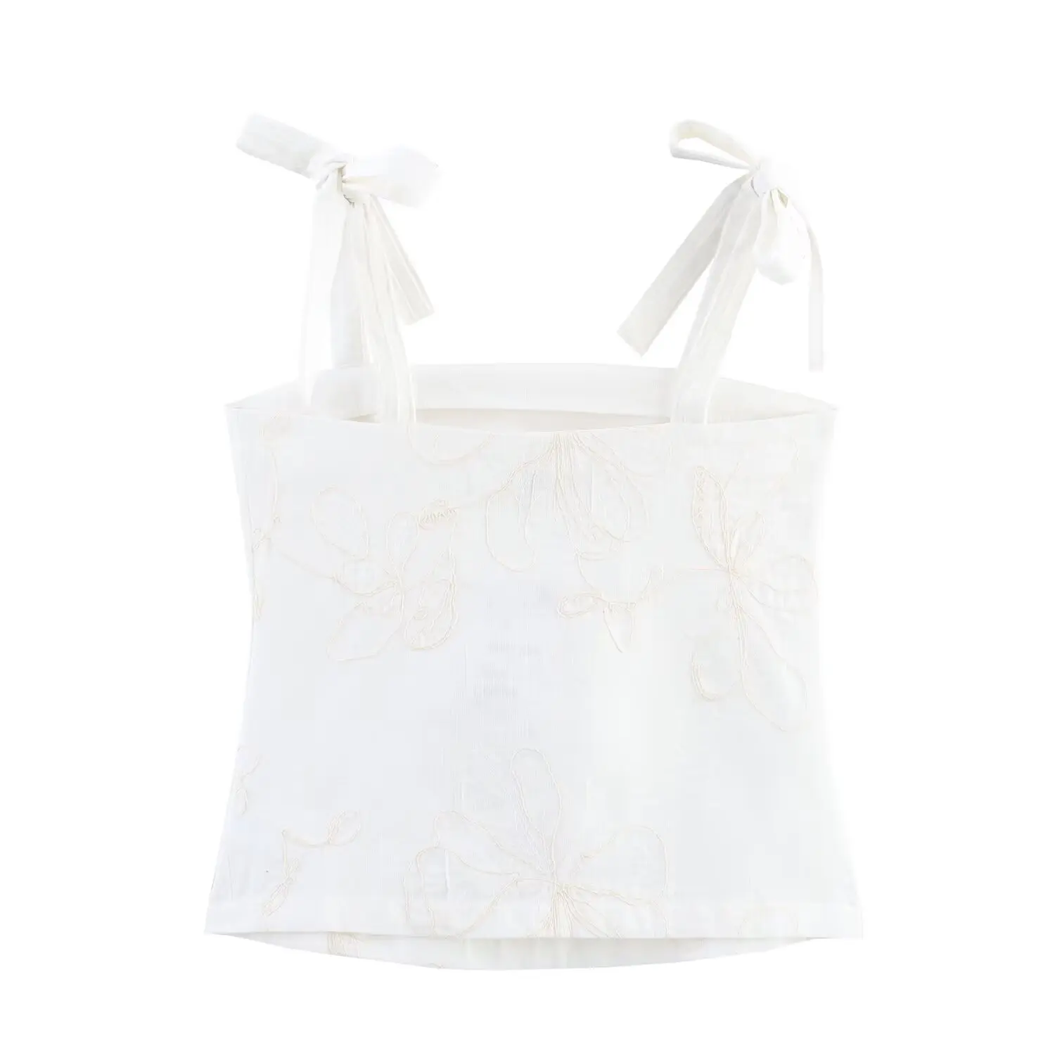 2025 spring new national trend style new Chinese-style heavy industry embroidered suspender top