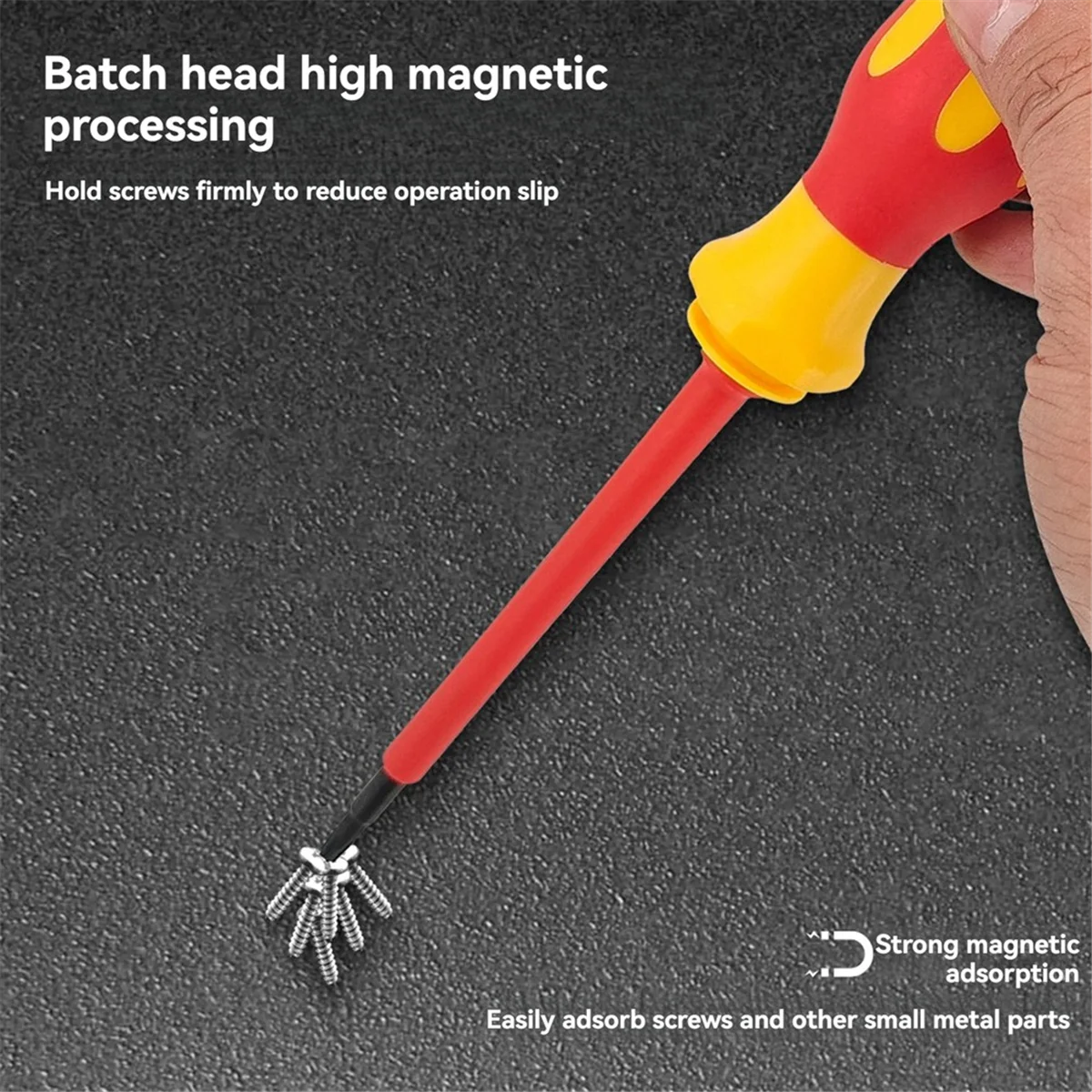 

Набор изолированных отверток для электрика BISMZ, магнитная сменная отвертка, инструменты для ремонта бытовой техники