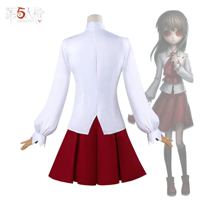 LQIdentity V كوسبلاي كروس Ib كوسبلاي أليس ديروز زي JK زي الهالوماس عيد الميلاد لعب الأدوار للنساء