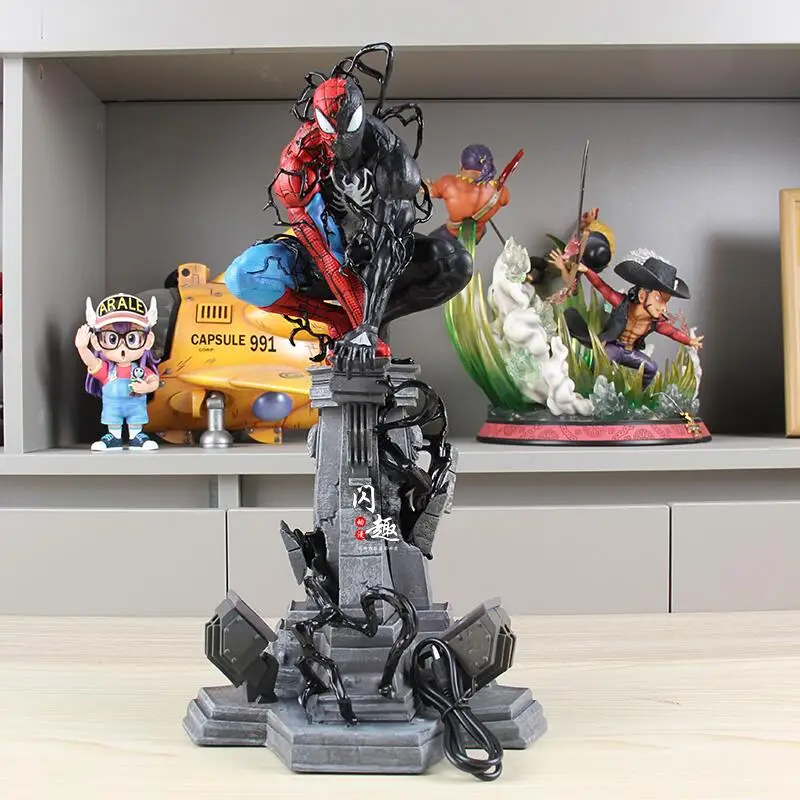 Spiderman Venom Symbiote Figure Spider Man Figures Venom Figurine Pvc Desktop Decoration Statue Model Dolls Toys Christmas Gifts