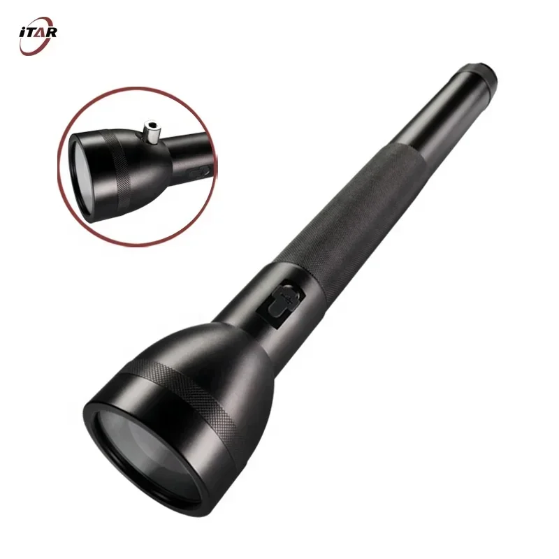 OEM  Linternas Lanterna 3.5Km Long Range 15W Middle East Flash Light Spot Torch Rechargeable Strong Lazer LEP Flashlight