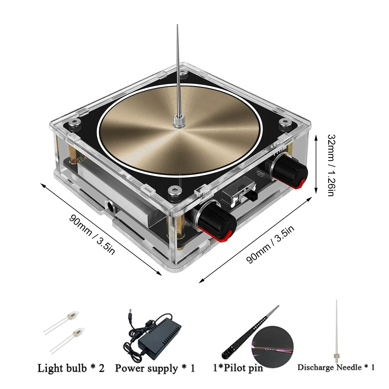 Muzyka Bluetooth Tesla Coil Arc Głośnik plazmowy Transmisja bezprzewodowa Dotykowy sztuczny błyskawica Eksperyment edukacyjny Zabawka