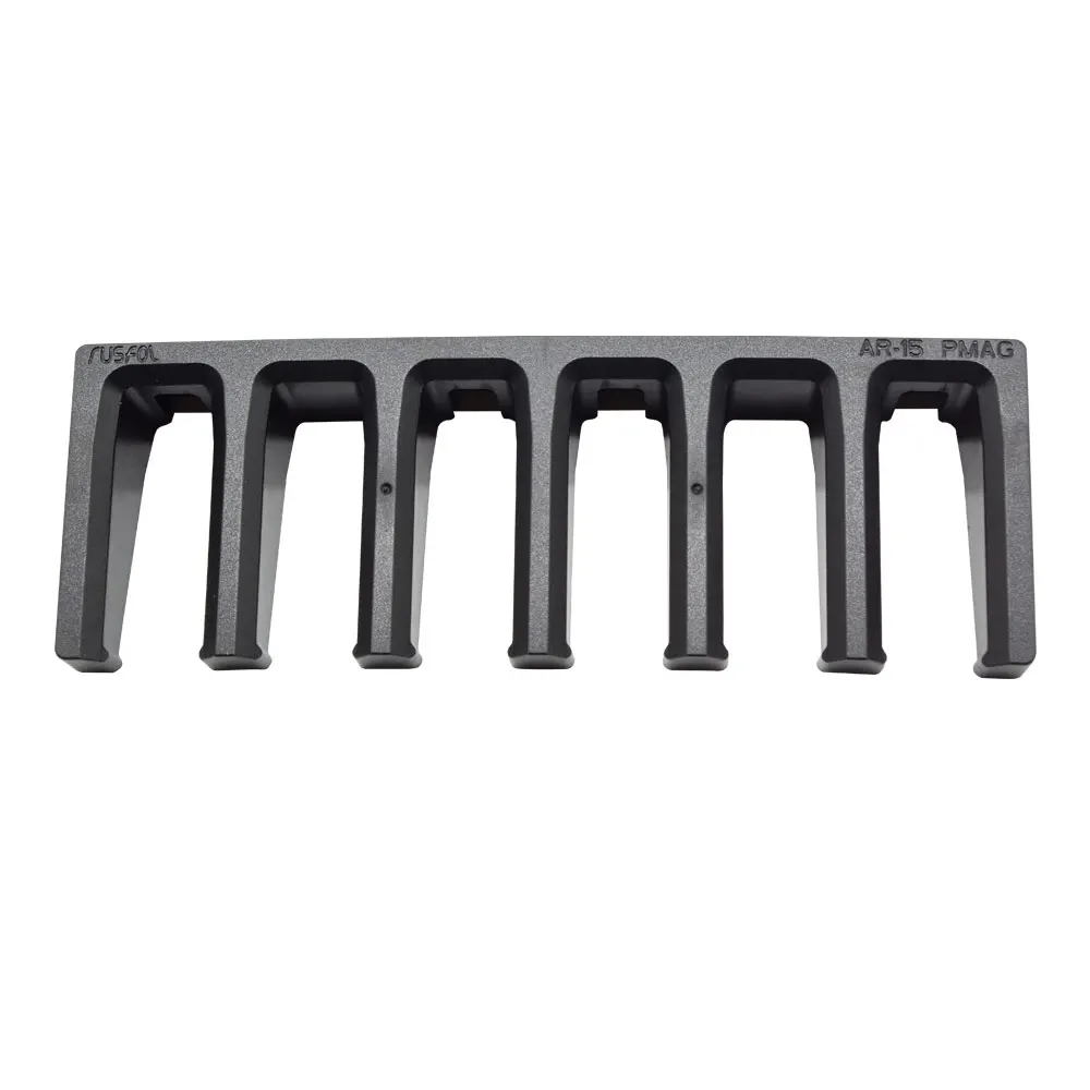 Magazine mural standard PMAG, stockage de spefamiliaux T1 pour Glock pour la chasse, AR15 AR10 figuré 1911 solide ABS 6X