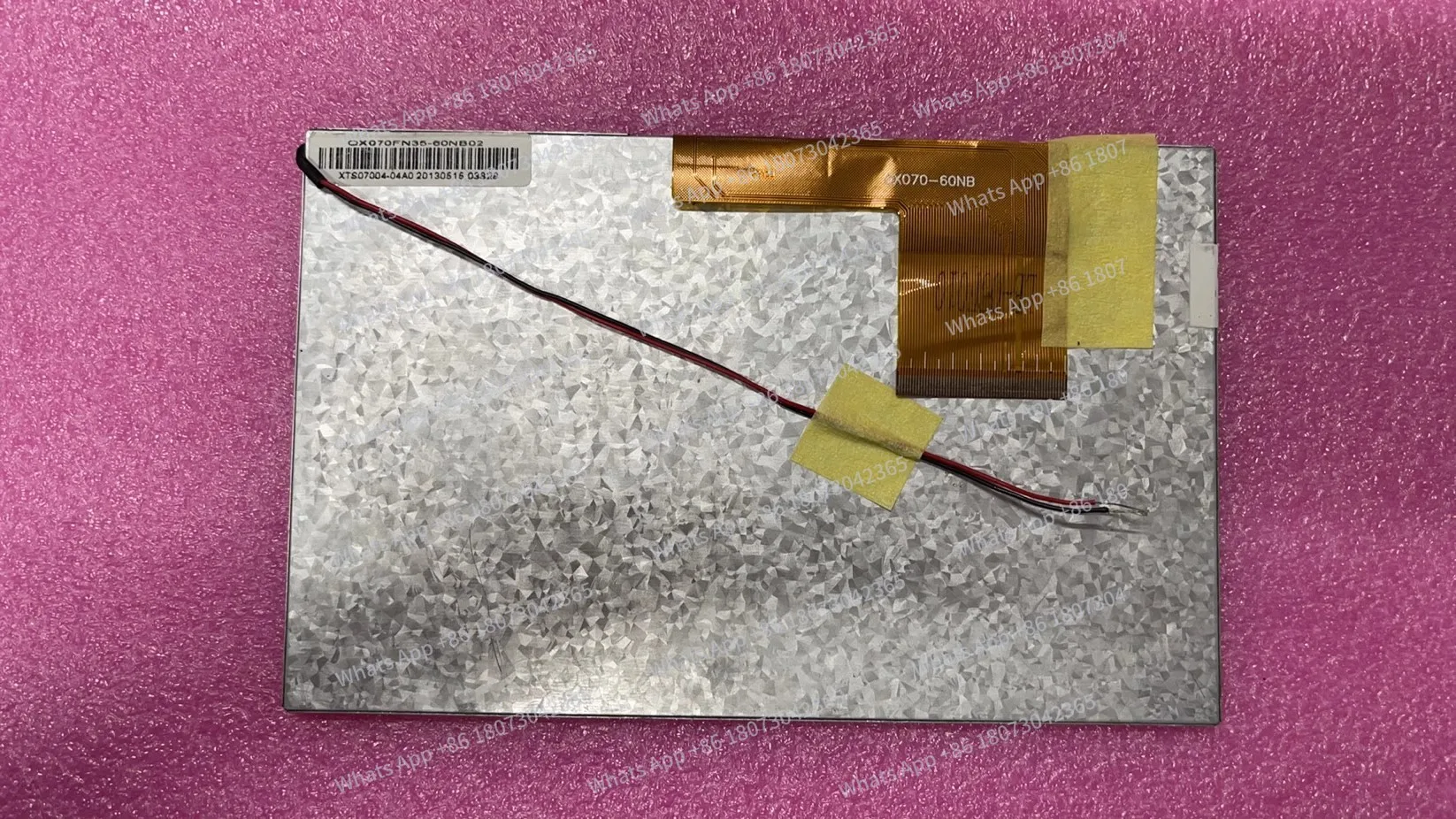 QX070FN35-60NB02 QX070-60NB Pantalla LCD