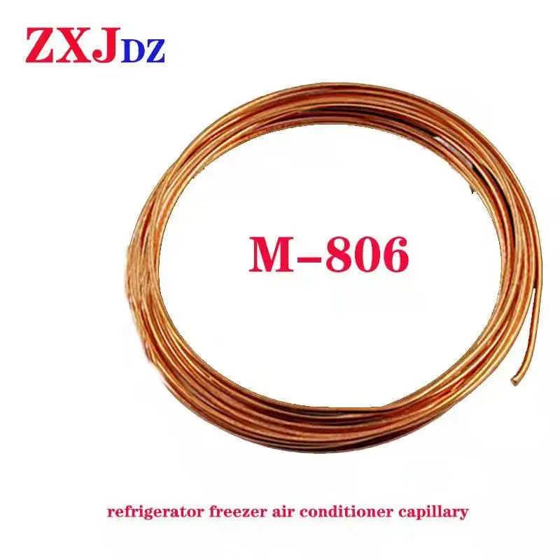 Air conditioner refrigerator capillary freezer capillary red copper capillary air conditioner copper tube