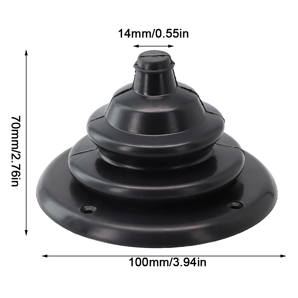 Boat Rigging Wire Harness Steering Throttle Shifter Cable Boot 100mm 4inch Rubber Yacht Boats Engine Rigging Cable Protector