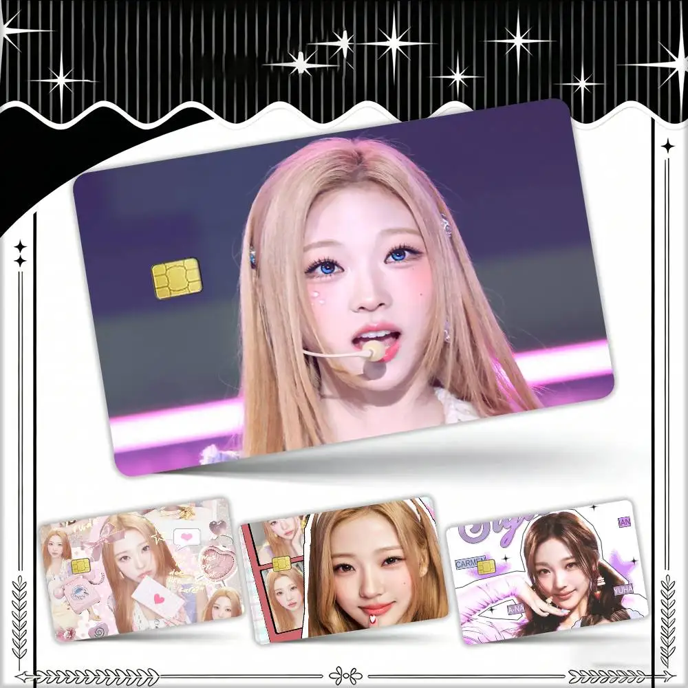 

SINGER S-tella Waterproof Film Skin Cover Credit Card Stickers Debit Front Bank Bus Pass