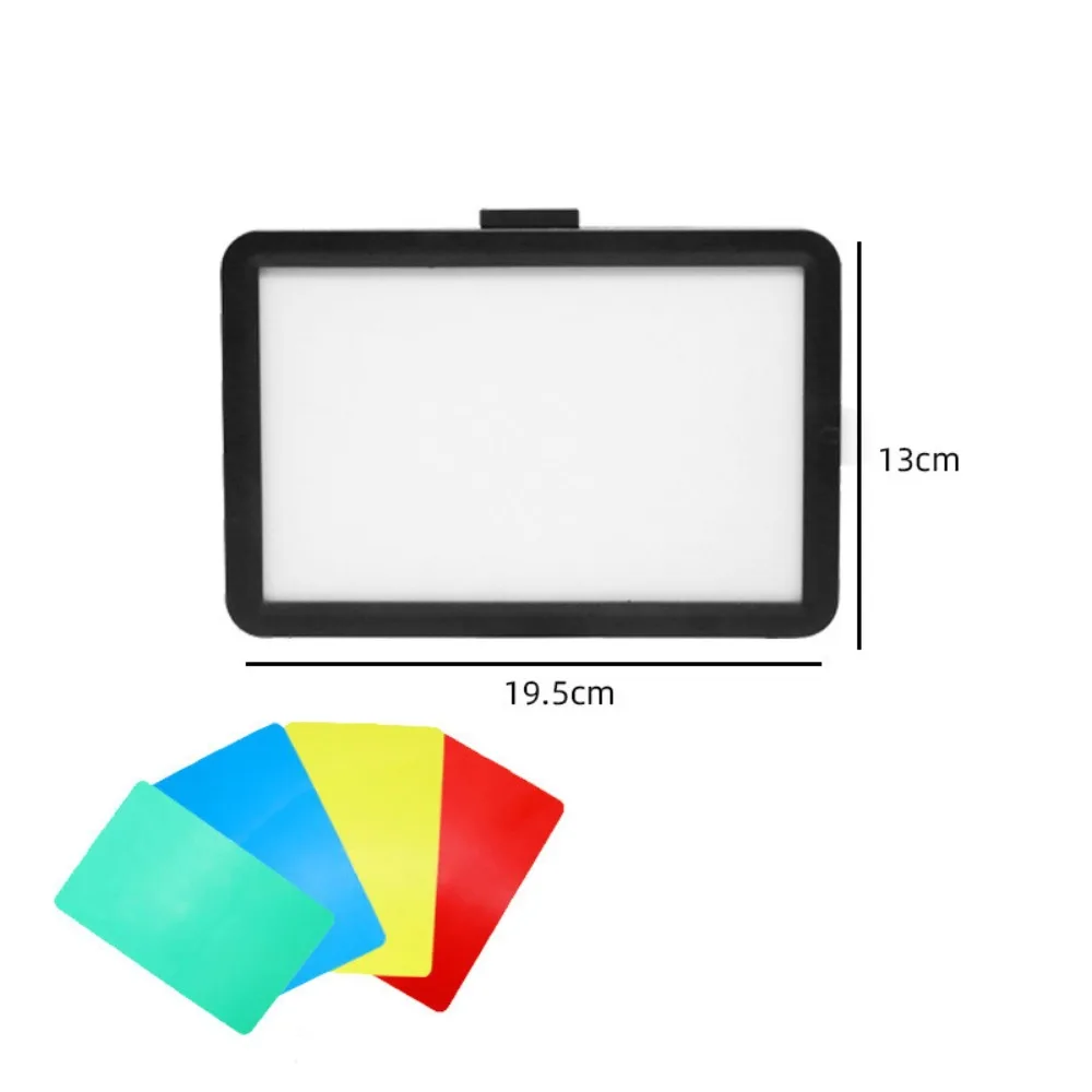 

NEW 3000K-6000K LED Photography Light Adjustable Color Bright Photo Studio Lamp Dimmable Video Light Panel Live Streaming