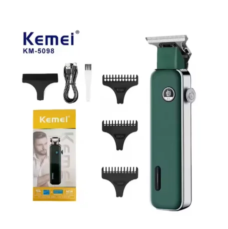 KEMEI Electric Hair Clipper for Men, Professional Sculpting Scissors for Beards, KM-5098