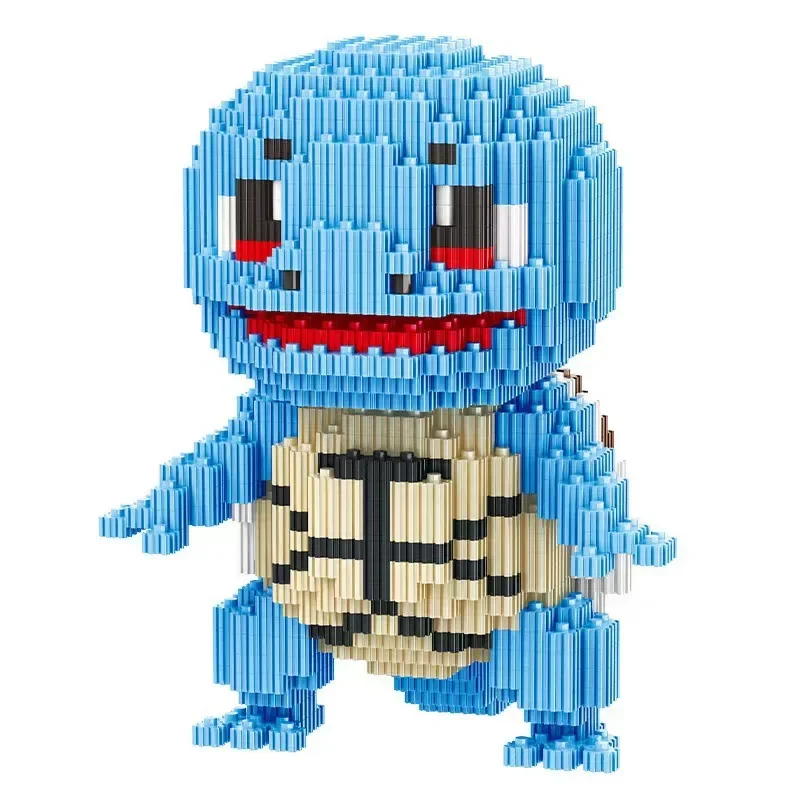 DIY Connect Anime Pixel Blocks Cartoon Building Bricks Micro Brinquedo Linkgo Venusaur Juguetes Pen Container Toy Girl Present