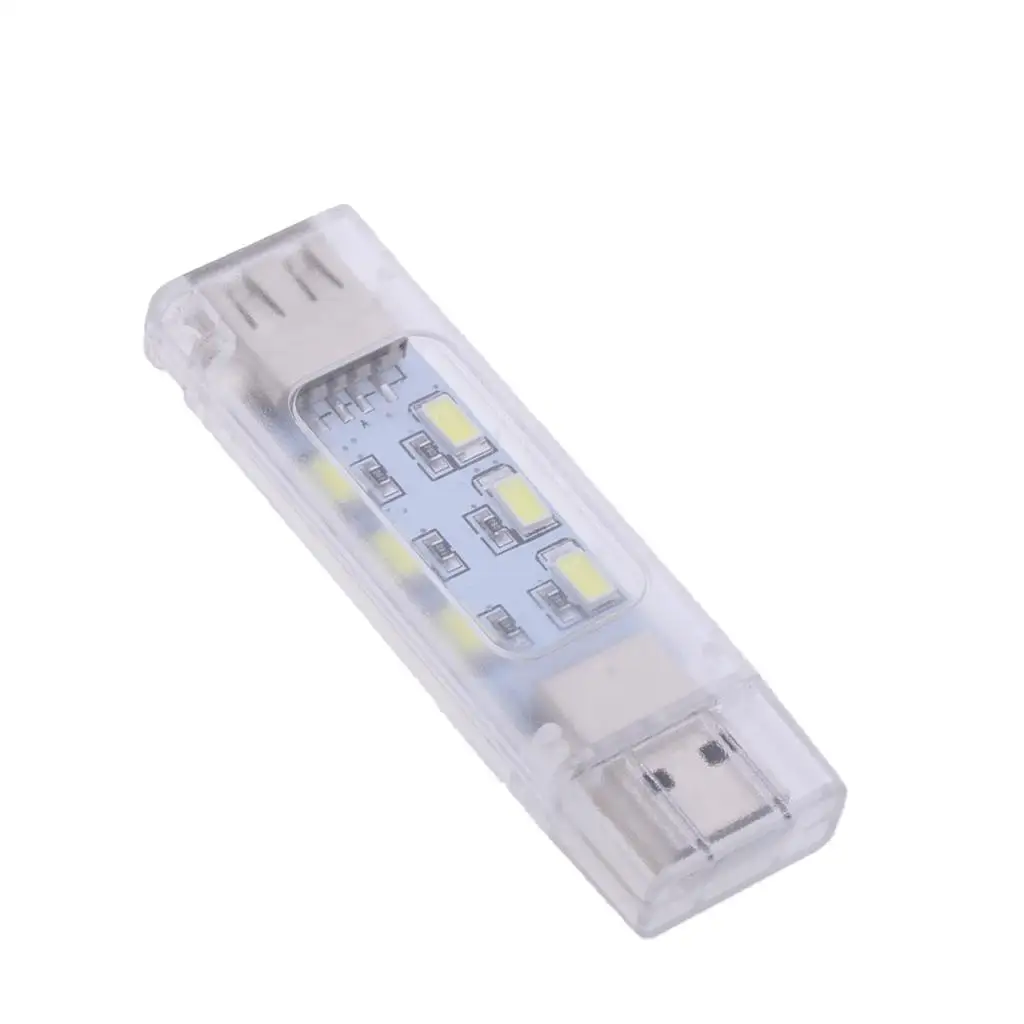 USB Powered Mini LED Light Bar Adjustable Portable Table Lamp for Home Office Night Lighting