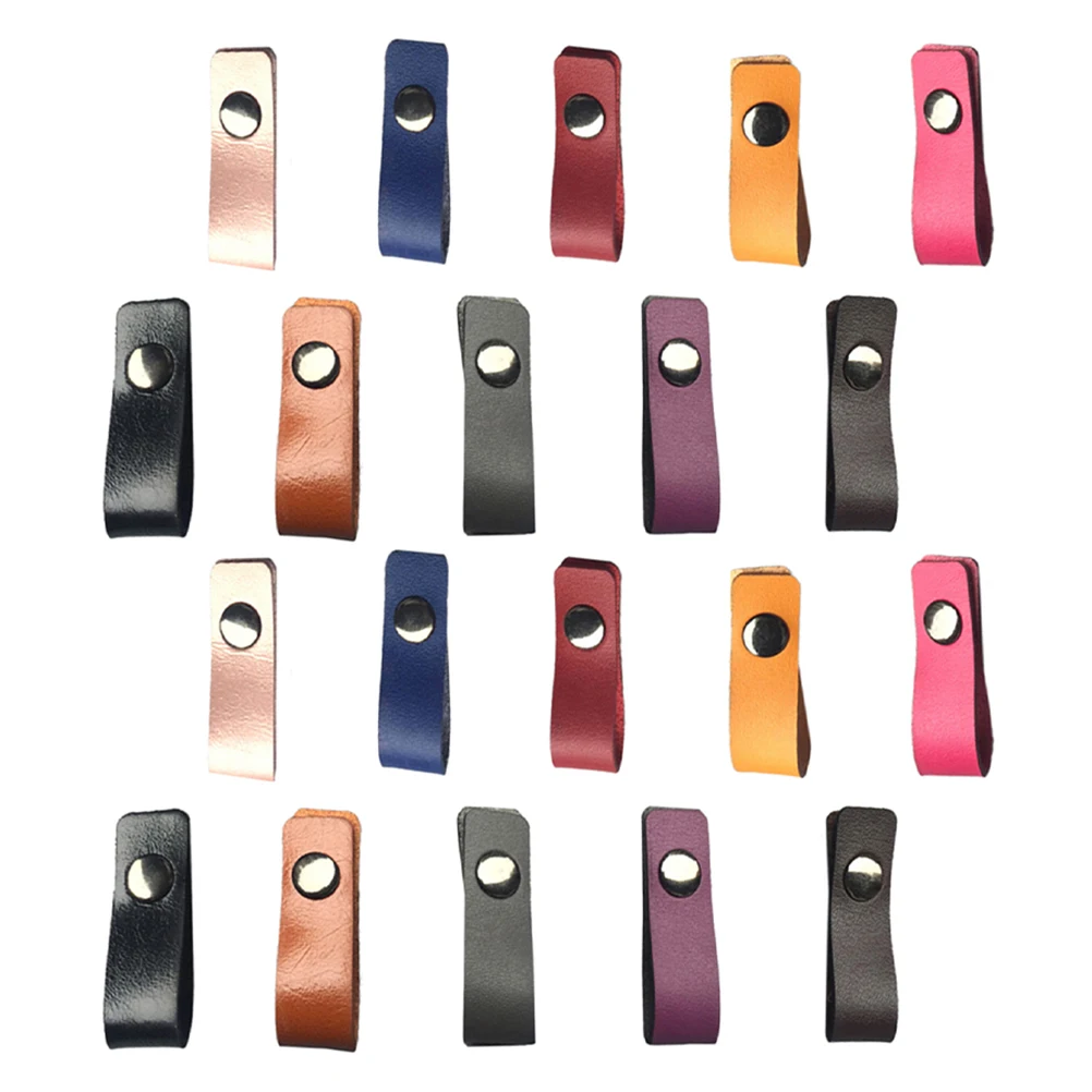 

20pcs Cable ganizer Strap Earphone Winder USB Cord Holder Compact Lightweight Wire Storage Solution for Travel School